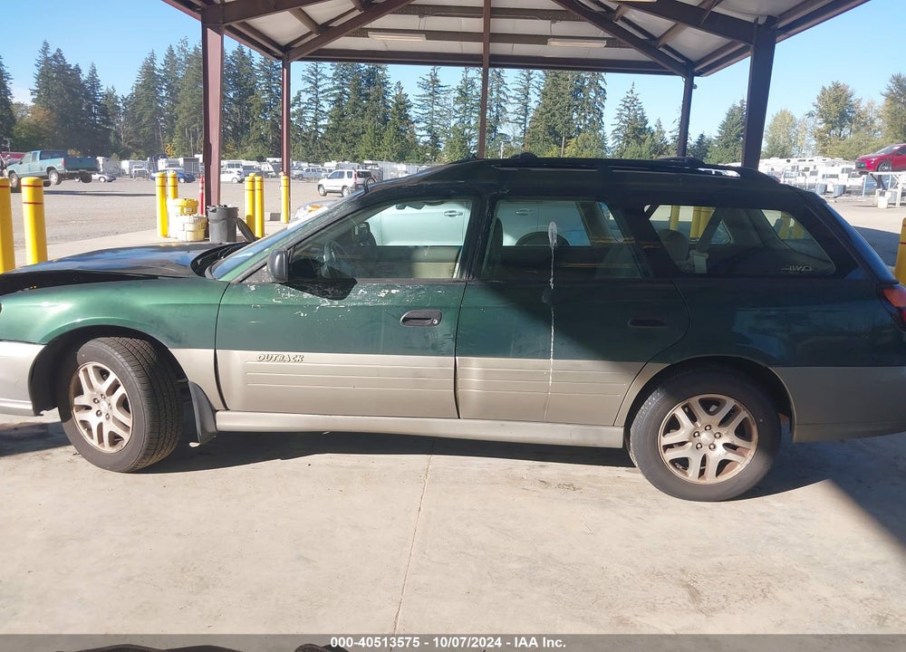 2003 SUBARU OUTBACK VIN: 4S3BH675837616899