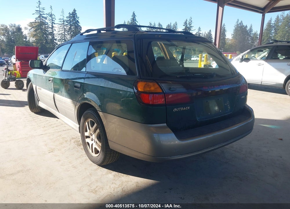 2003 SUBARU OUTBACK VIN: 4S3BH675837616899