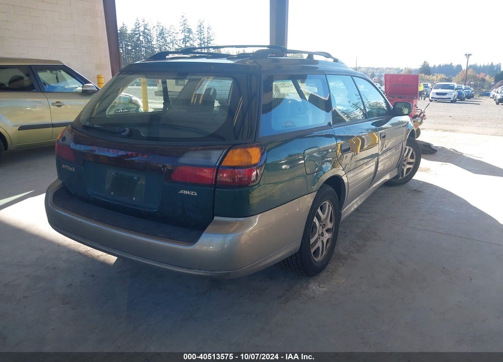 2003 SUBARU OUTBACK VIN: 4S3BH675837616899