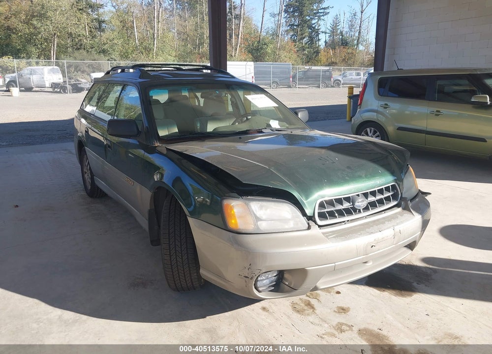 2003 SUBARU OUTBACK VIN: 4S3BH675837616899