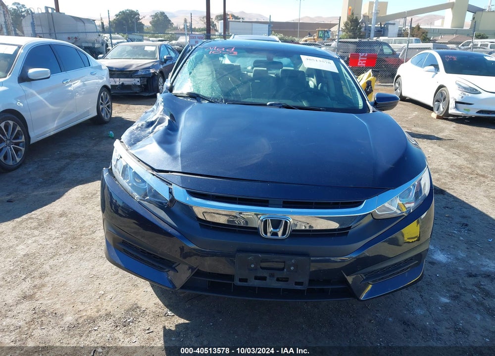 2017 HONDA CIVIC EX VIN: 19XFC2F76HE208047