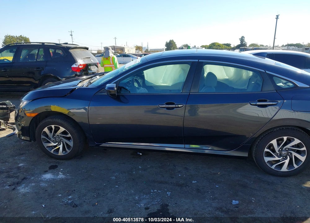 2017 HONDA CIVIC EX VIN: 19XFC2F76HE208047