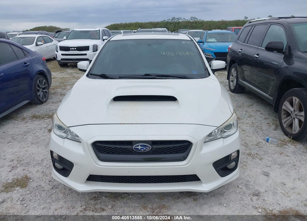 2016 SUBARU WRX PREMIUM VIN: JF1VA1E66G9803901