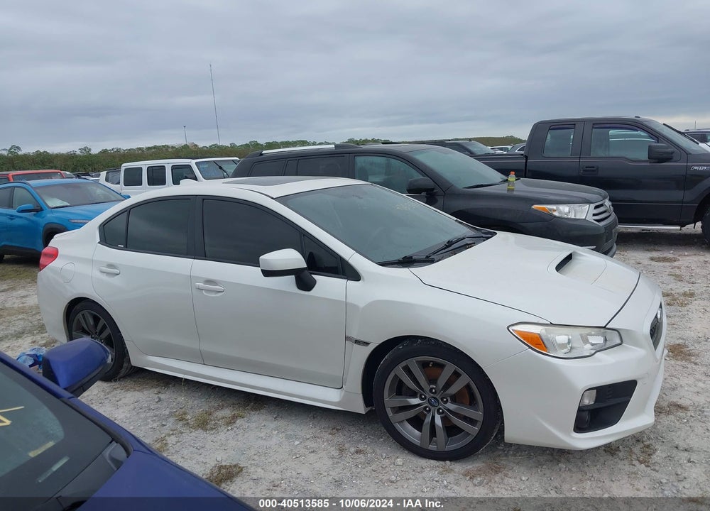 2016 SUBARU WRX PREMIUM VIN: JF1VA1E66G9803901