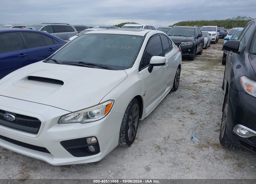 2016 SUBARU WRX PREMIUM VIN: JF1VA1E66G9803901