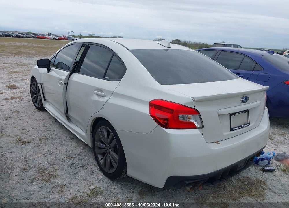 2016 SUBARU WRX PREMIUM VIN: JF1VA1E66G9803901