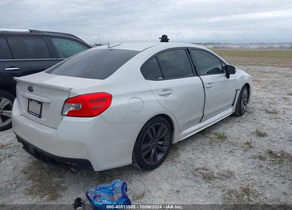 2016 SUBARU WRX PREMIUM VIN: JF1VA1E66G9803901