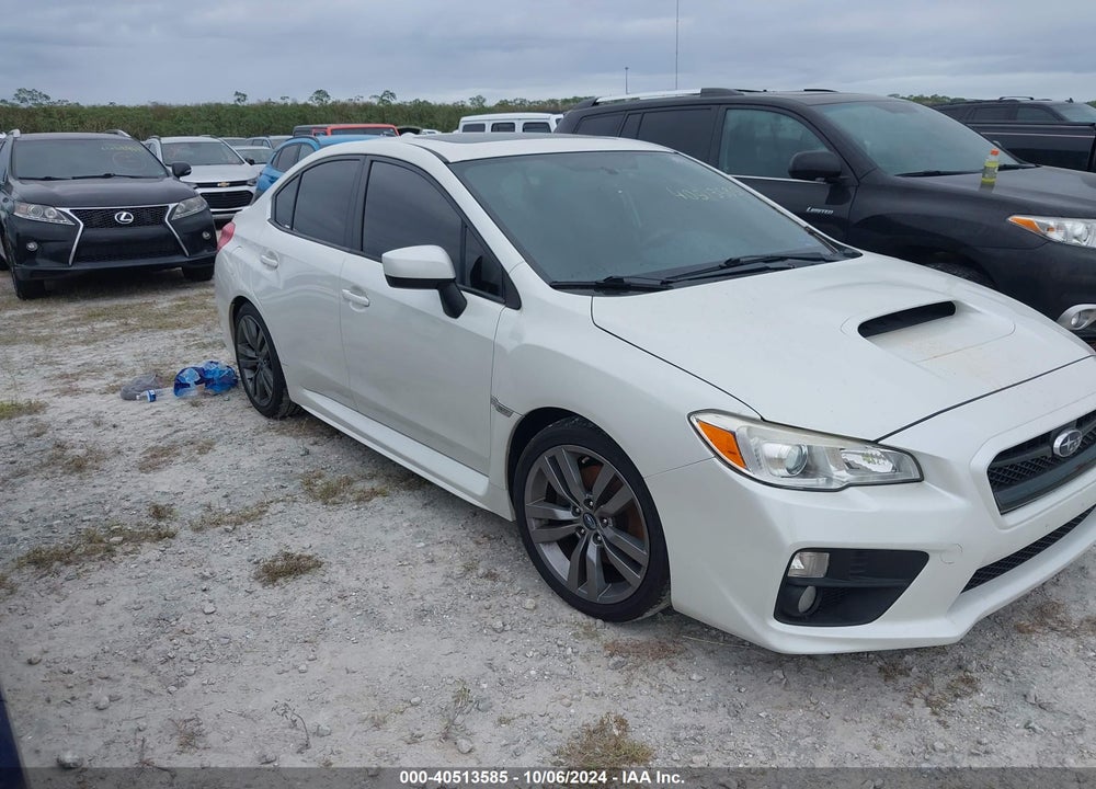 2016 SUBARU WRX PREMIUM VIN: JF1VA1E66G9803901