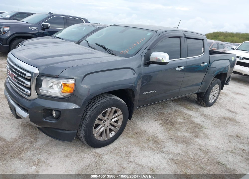 2016 GMC CANYON SLT VIN: 1GTG6DE34G1227137