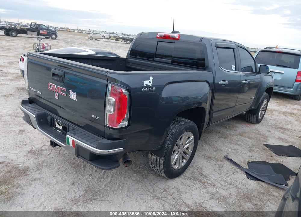 2016 GMC CANYON SLT VIN: 1GTG6DE34G1227137