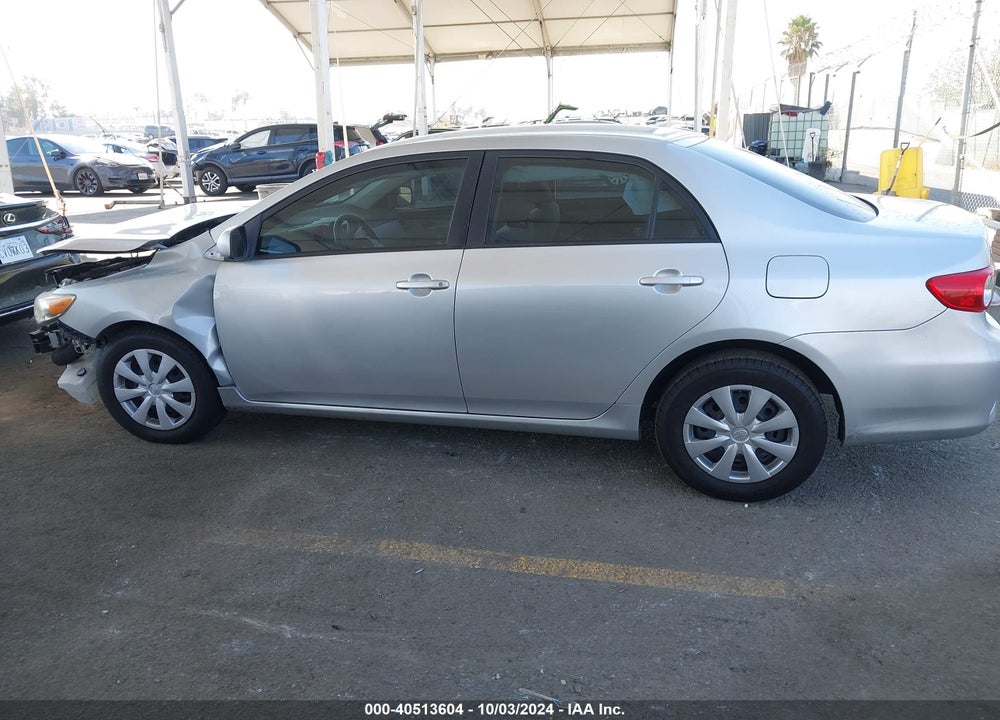 2011 TOYOTA COROLLA LE VIN: JTDBU4EE6B9124216