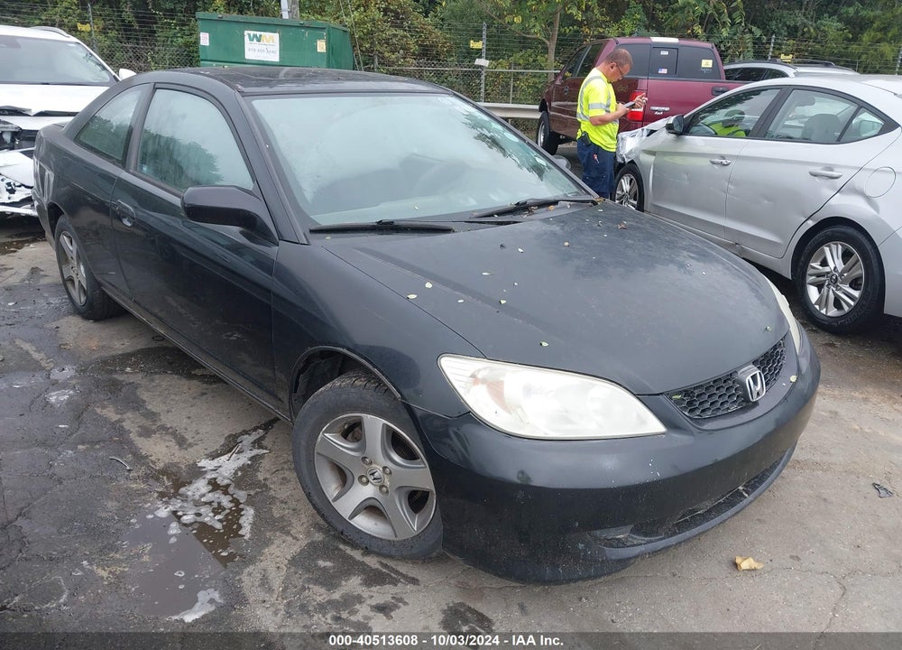 2004 HONDA CIVIC EX VIN: 1HGEM22964L047671