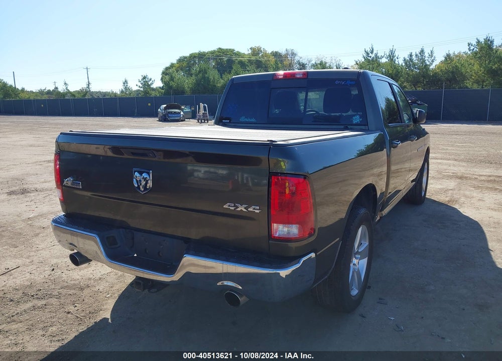 2012 RAM 1500 SLT VIN: 1C6RD7LT2CS154770