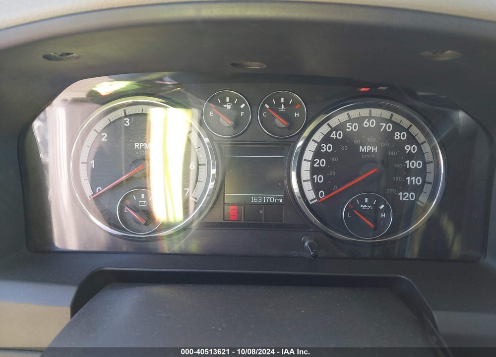 2012 RAM 1500 SLT VIN: 1C6RD7LT2CS154770