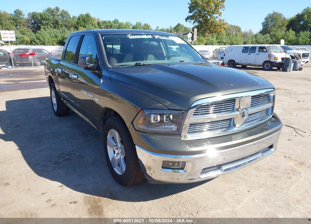 2012 RAM 1500 SLT VIN: 1C6RD7LT2CS154770
