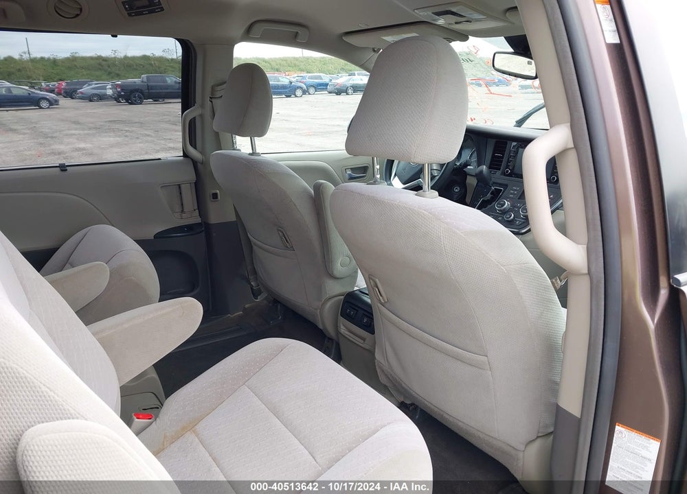 2019 TOYOTA SIENNA LE 8 PASSENGER VIN: 5TDKZ3DC5KS970480