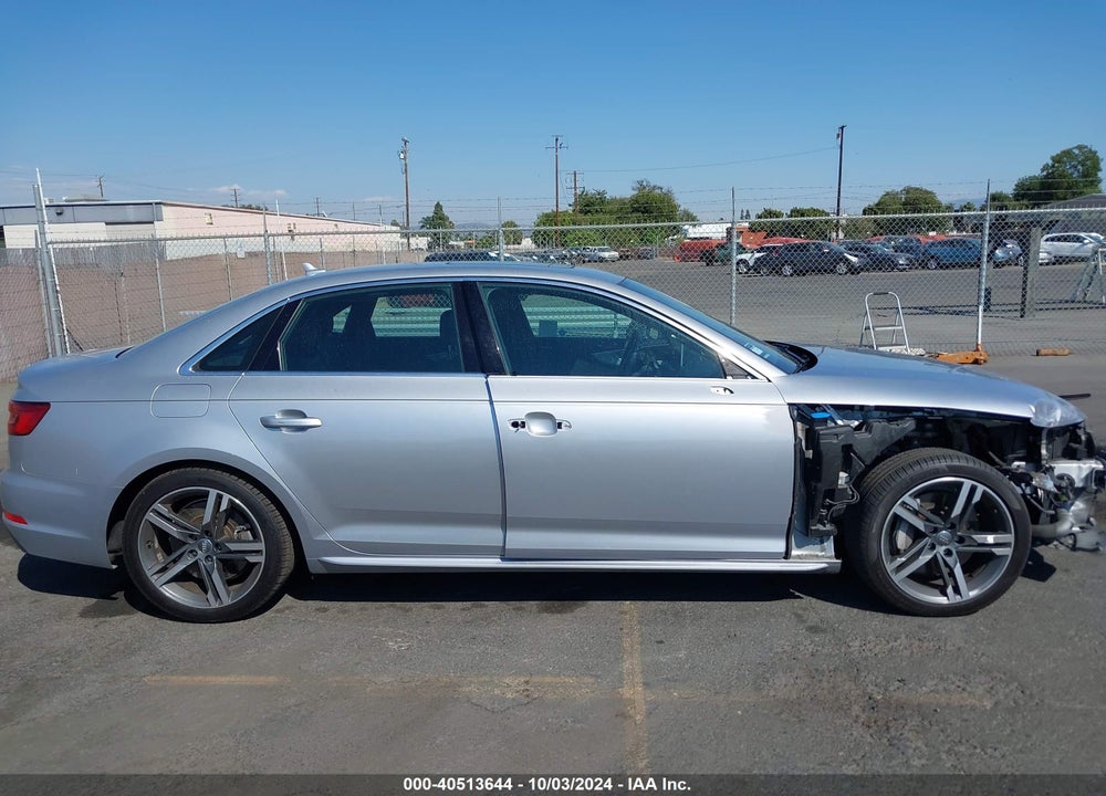 2017 AUDI A4 2.0T PREMIUM VIN: WAUMNAF48HN037425