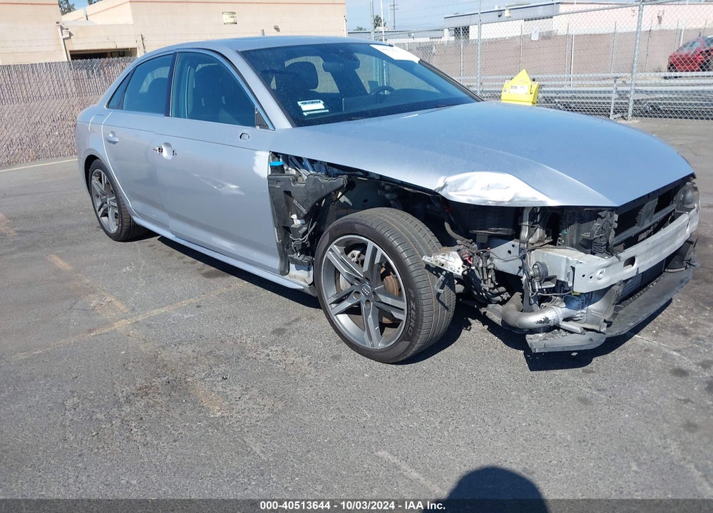 2017 AUDI A4 2.0T PREMIUM VIN: WAUMNAF48HN037425