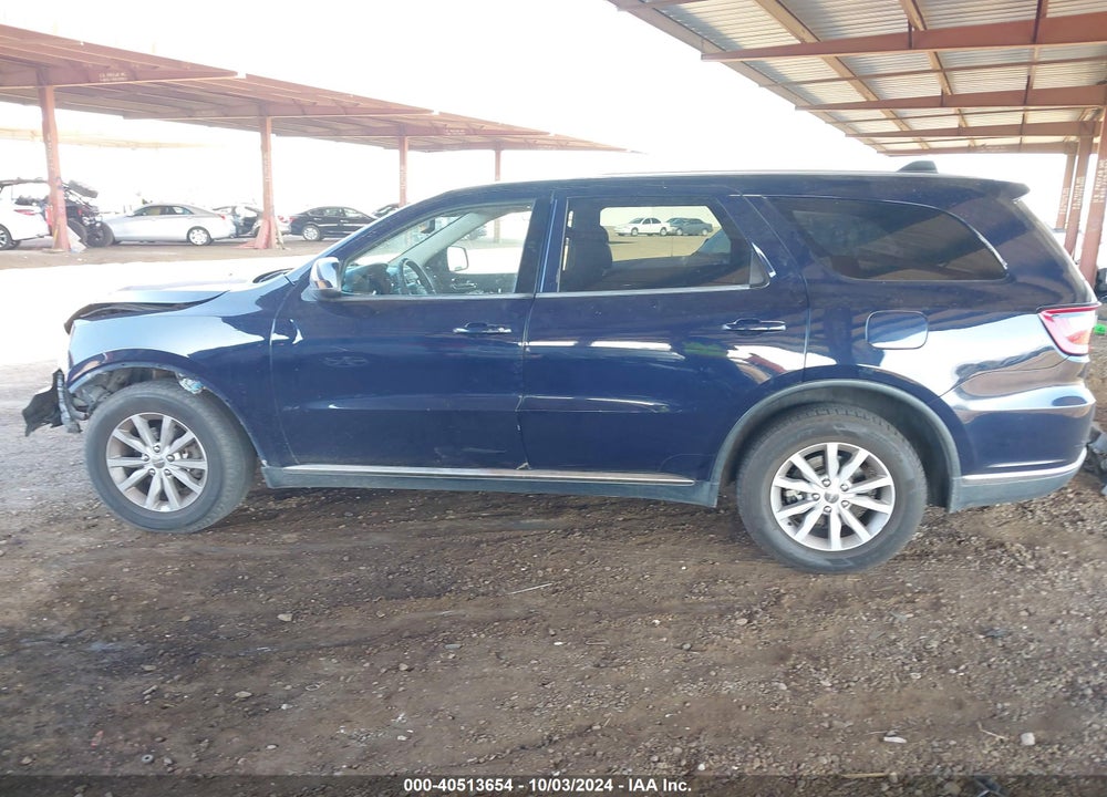 2014 DODGE DURANGO SXT VIN: 1C4RDJAG8EC562022