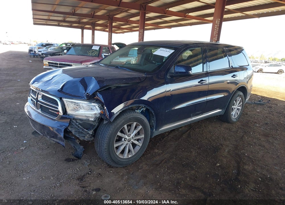 2014 DODGE DURANGO SXT VIN: 1C4RDJAG8EC562022