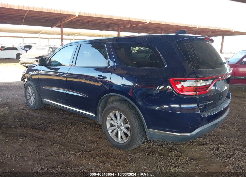 2014 DODGE DURANGO SXT VIN: 1C4RDJAG8EC562022