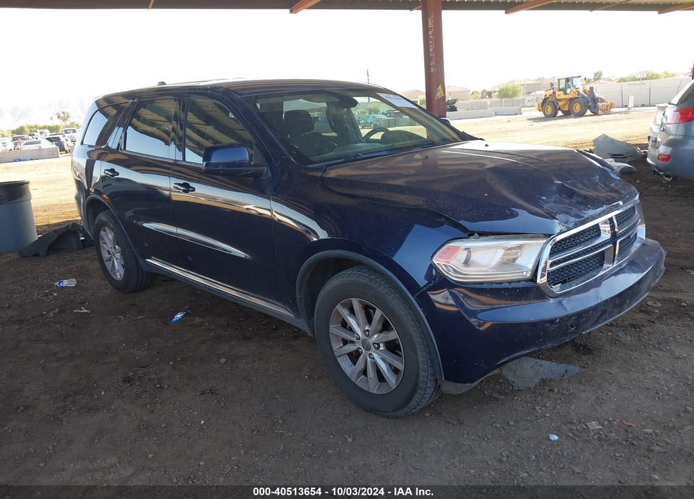 2014 DODGE DURANGO SXT VIN: 1C4RDJAG8EC562022