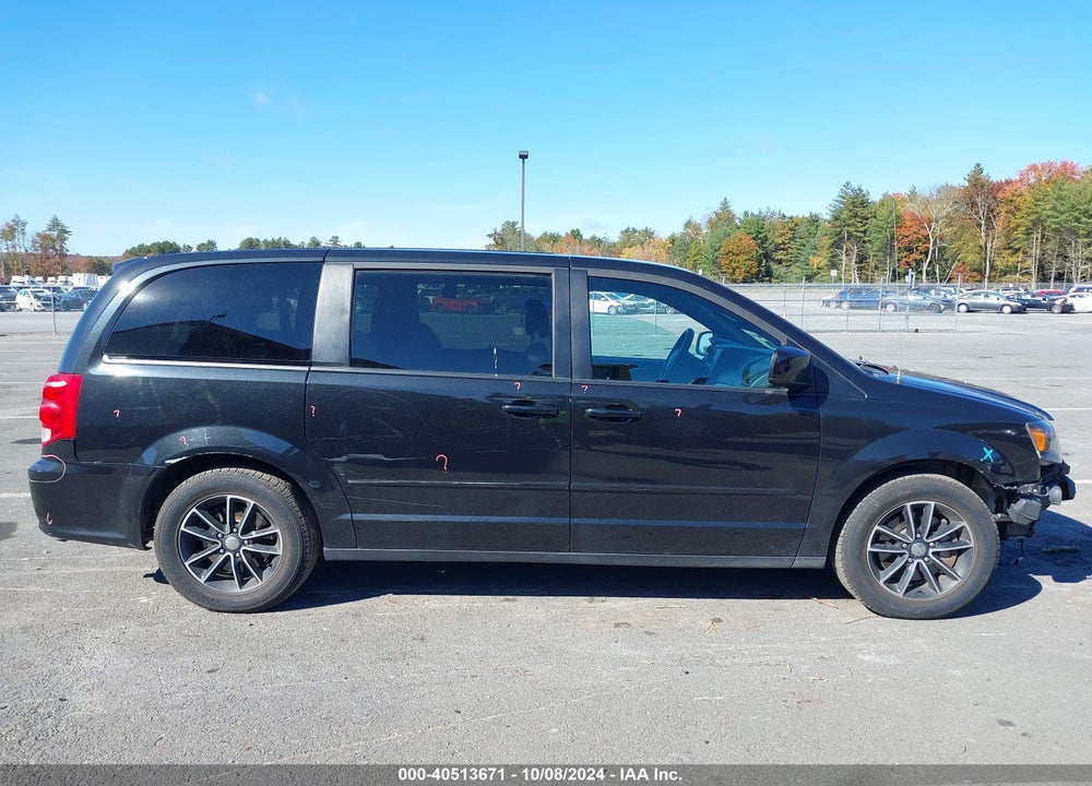2017 DODGE GRAND CARAVAN SXT VIN: 2C4RDGCG0HR574595