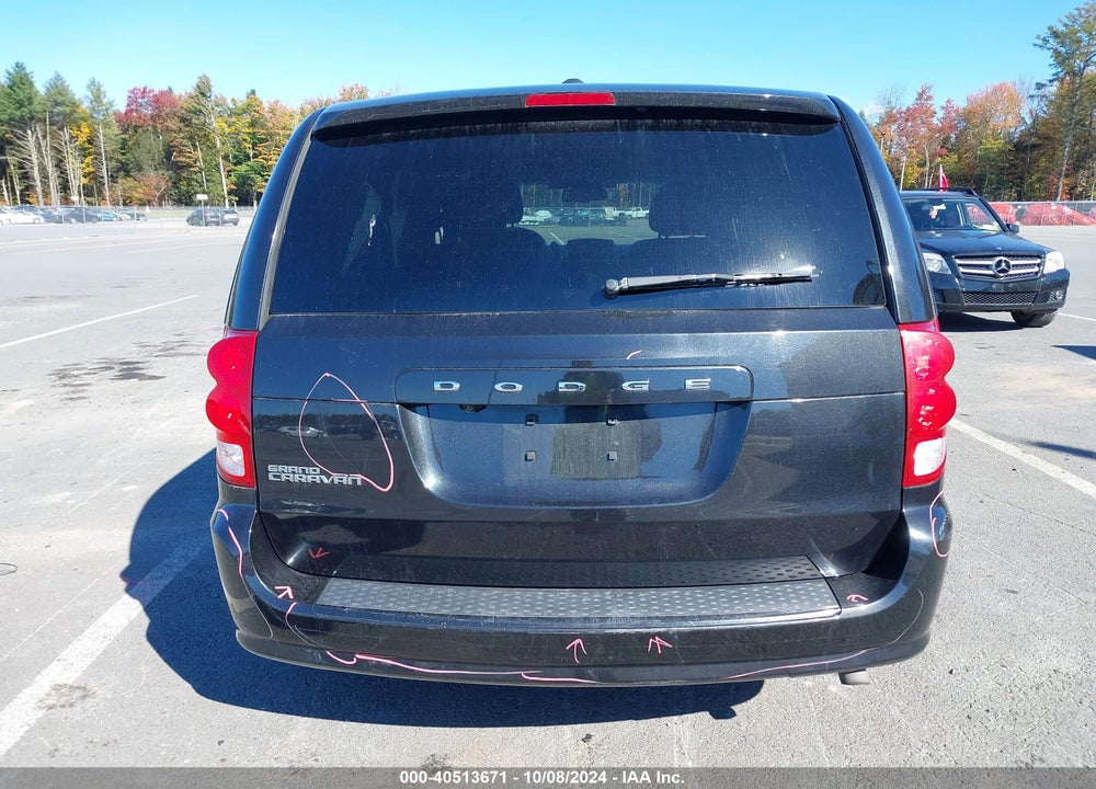 2017 DODGE GRAND CARAVAN SXT VIN: 2C4RDGCG0HR574595