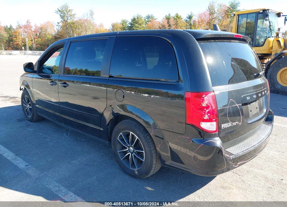 2017 DODGE GRAND CARAVAN SXT VIN: 2C4RDGCG0HR574595