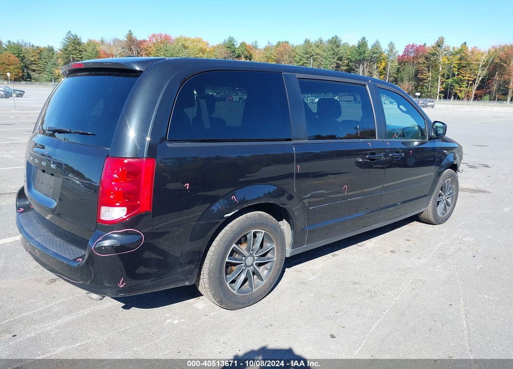 2017 DODGE GRAND CARAVAN SXT VIN: 2C4RDGCG0HR574595