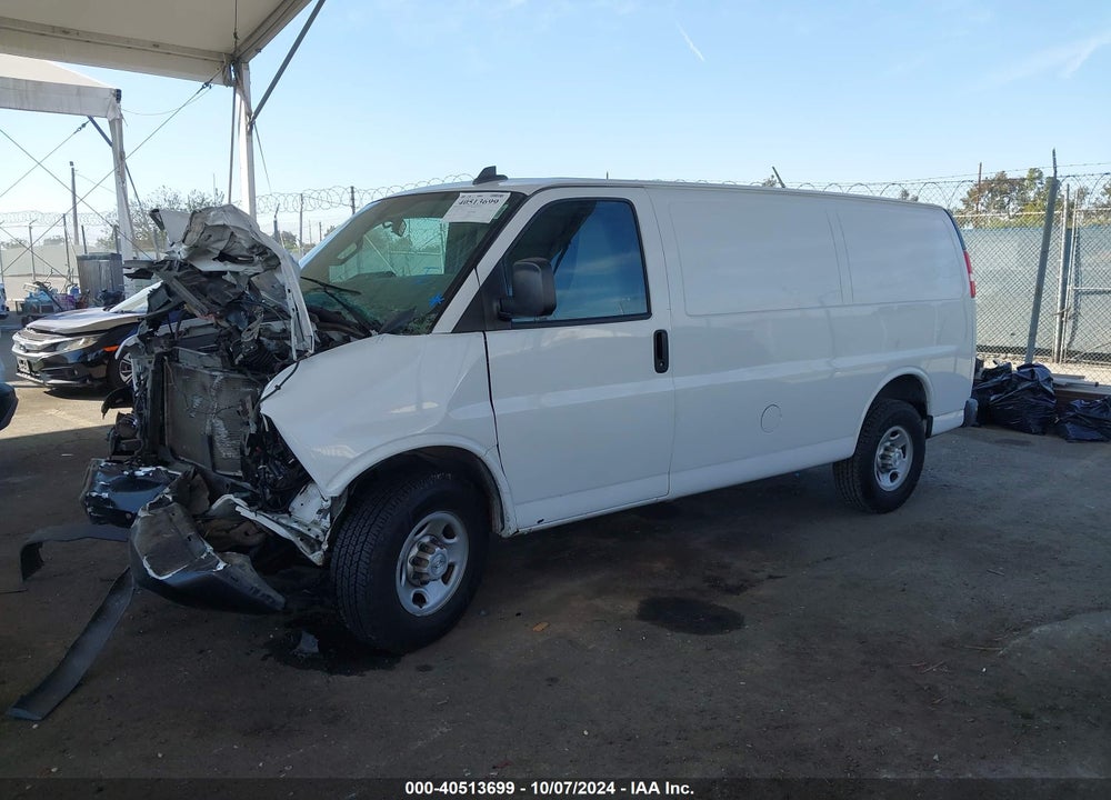 2018 CHEVROLET EXPRESS 2500 WORK VAN VIN: 1GCWGAFP7J1345084