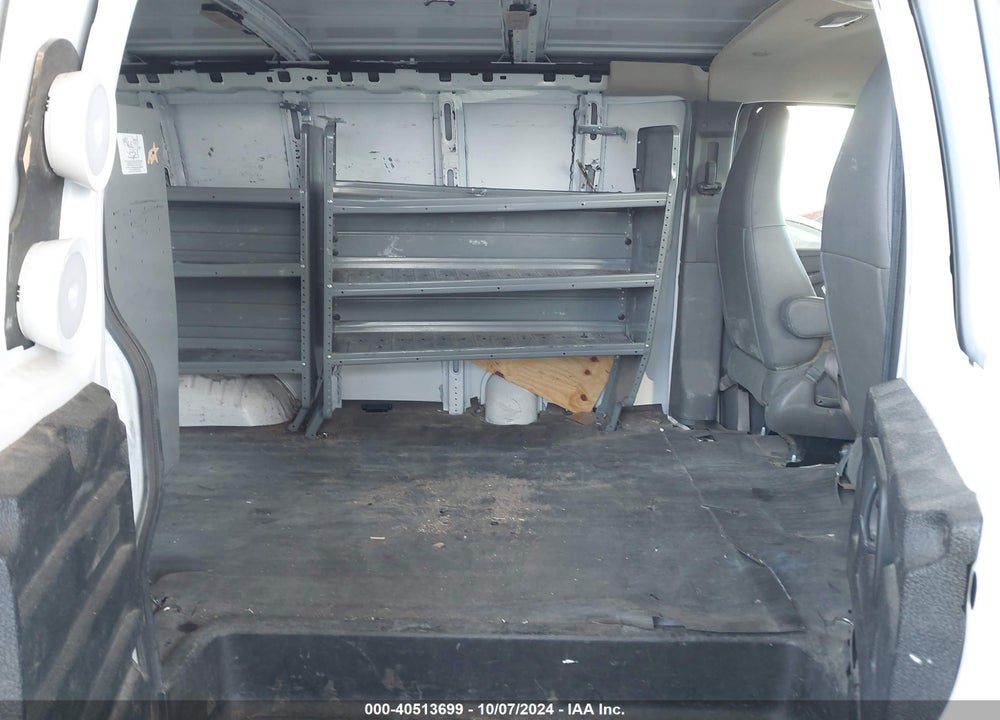 2018 CHEVROLET EXPRESS 2500 WORK VAN VIN: 1GCWGAFP7J1345084
