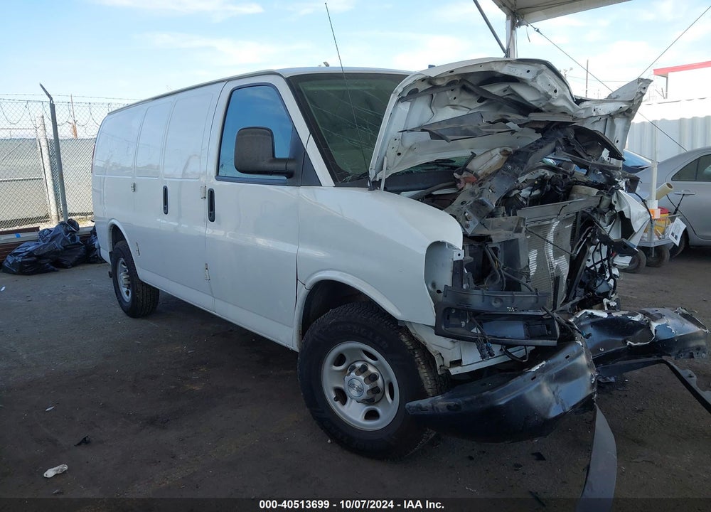 2018 CHEVROLET EXPRESS 2500 WORK VAN VIN: 1GCWGAFP7J1345084