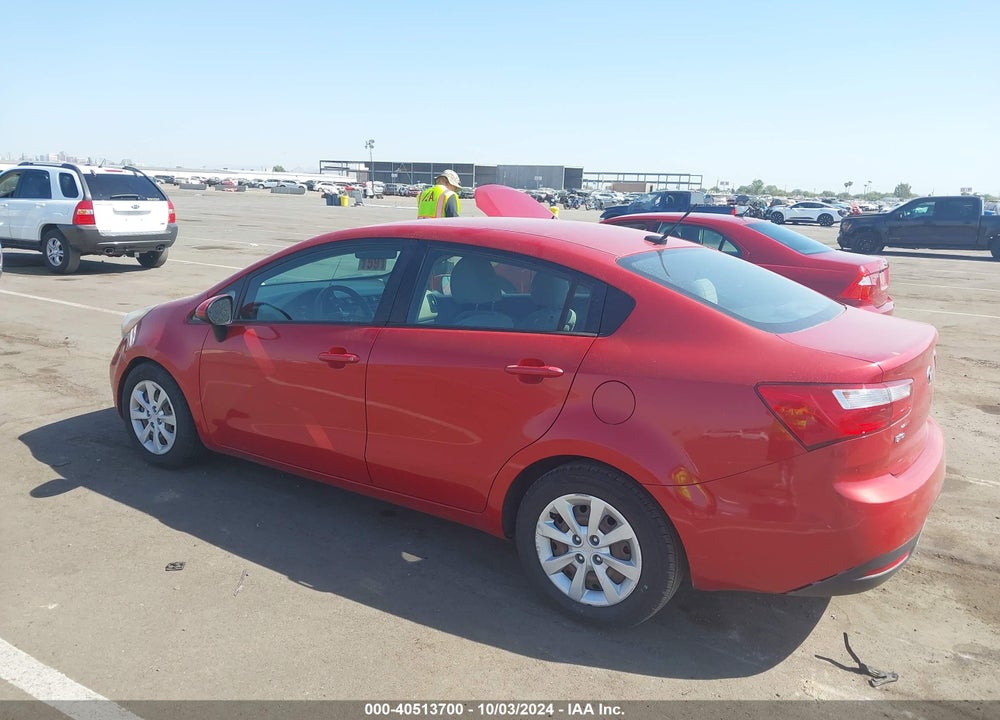 2014 KIA RIO LX VIN: KNADM4A34E6341070