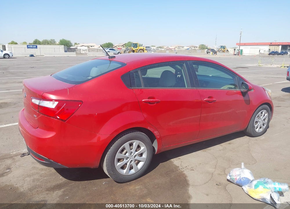 2014 KIA RIO LX VIN: KNADM4A34E6341070
