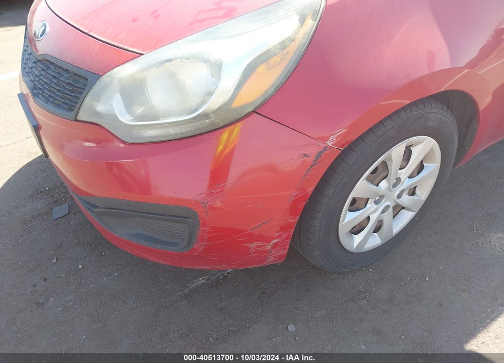 2014 KIA RIO LX VIN: KNADM4A34E6341070