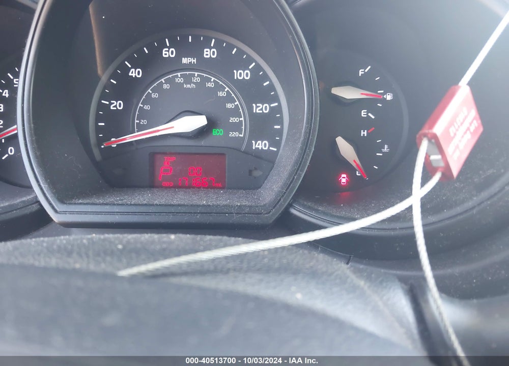 2014 KIA RIO LX VIN: KNADM4A34E6341070