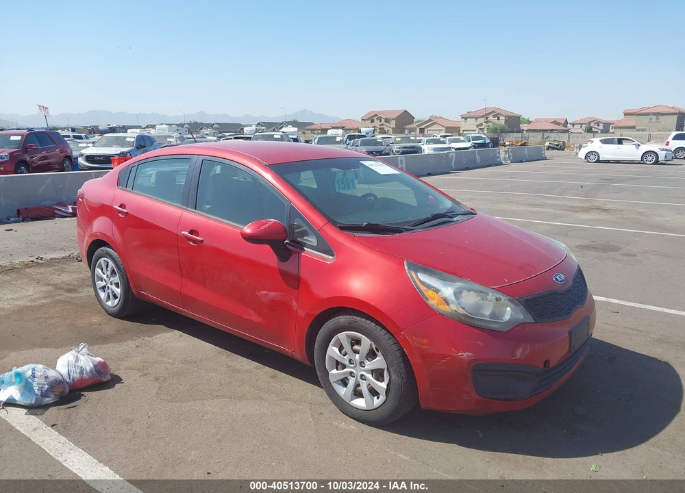 2014 KIA RIO LX VIN: KNADM4A34E6341070