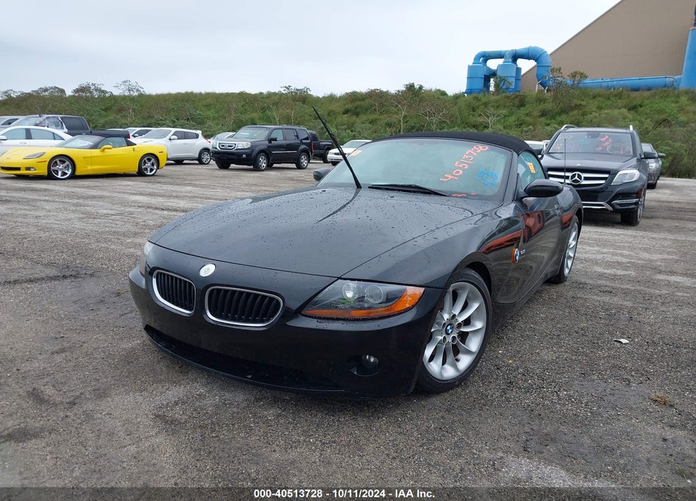 2003 BMW Z4 2.5I VIN: 4USBT33463LS48038