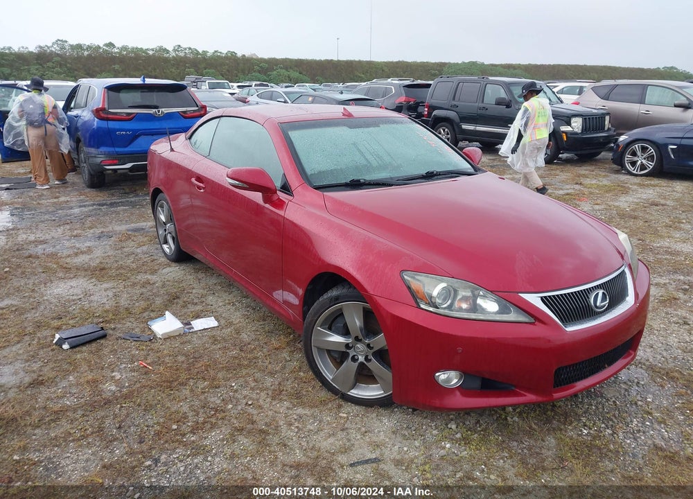 2011 LEXUS IS 350C BASE (A6) VIN: JTHFE2C27B2506595