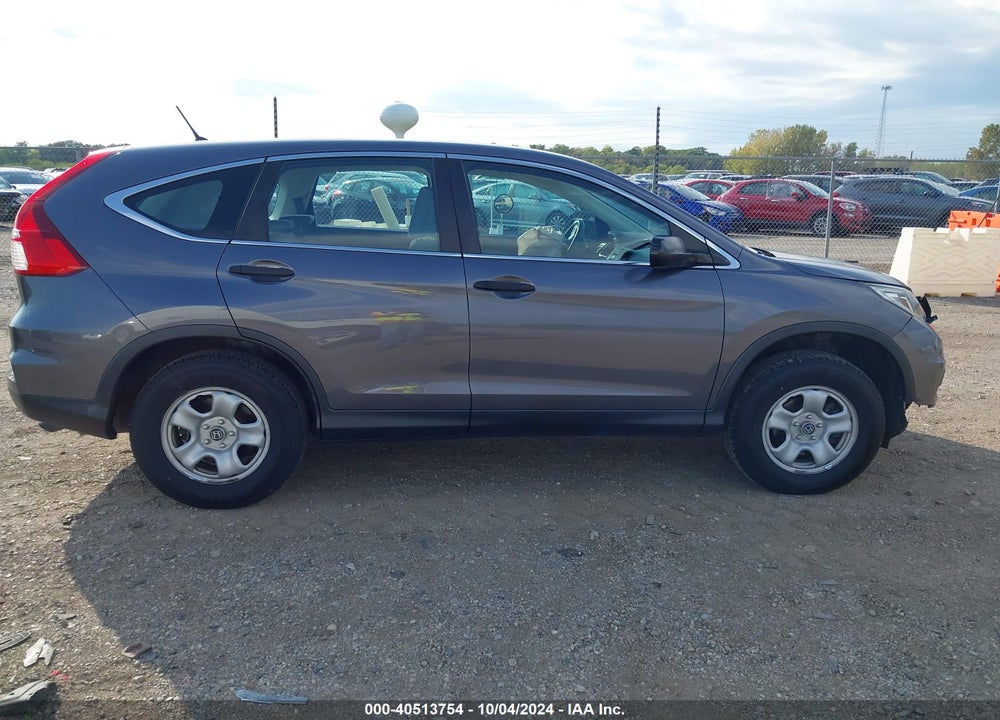 2015 HONDA CR-V LX VIN: 5J6RM4H3XFL050990