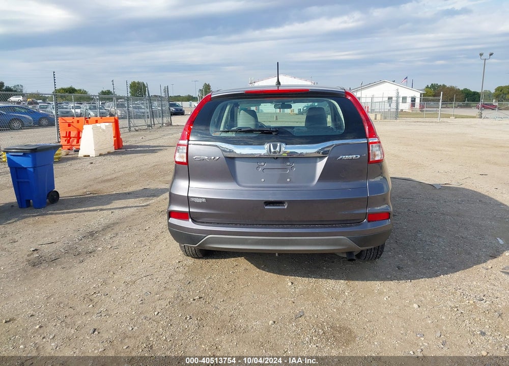 2015 HONDA CR-V LX VIN: 5J6RM4H3XFL050990