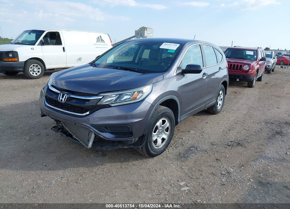 2015 HONDA CR-V LX VIN: 5J6RM4H3XFL050990