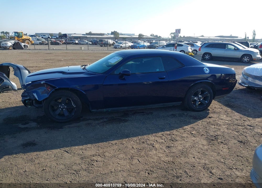 2014 DODGE CHALLENGER SXT VIN: 2C3CDYAG8EH298350