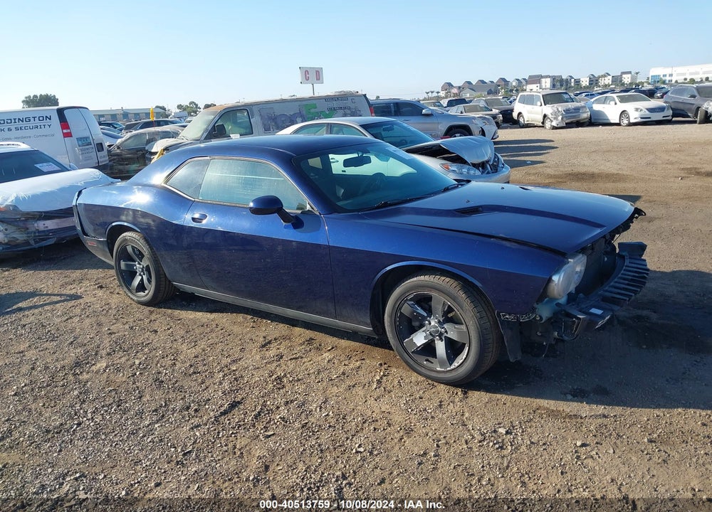2014 DODGE CHALLENGER SXT VIN: 2C3CDYAG8EH298350