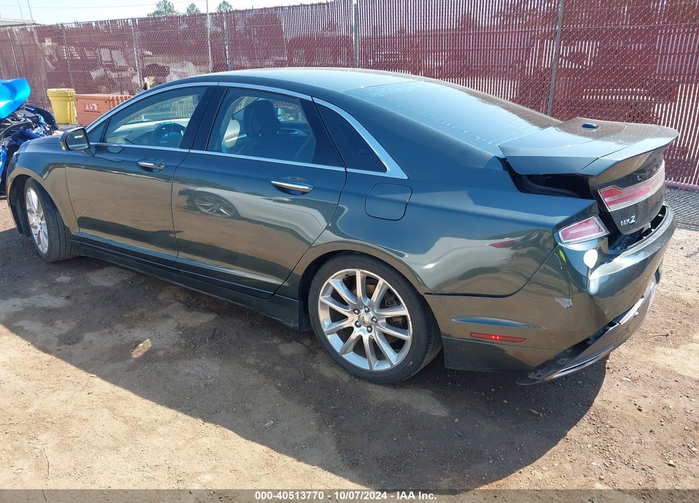 2015 LINCOLN MKZ HYBRID VIN: 3LN6L2LU7FR611708