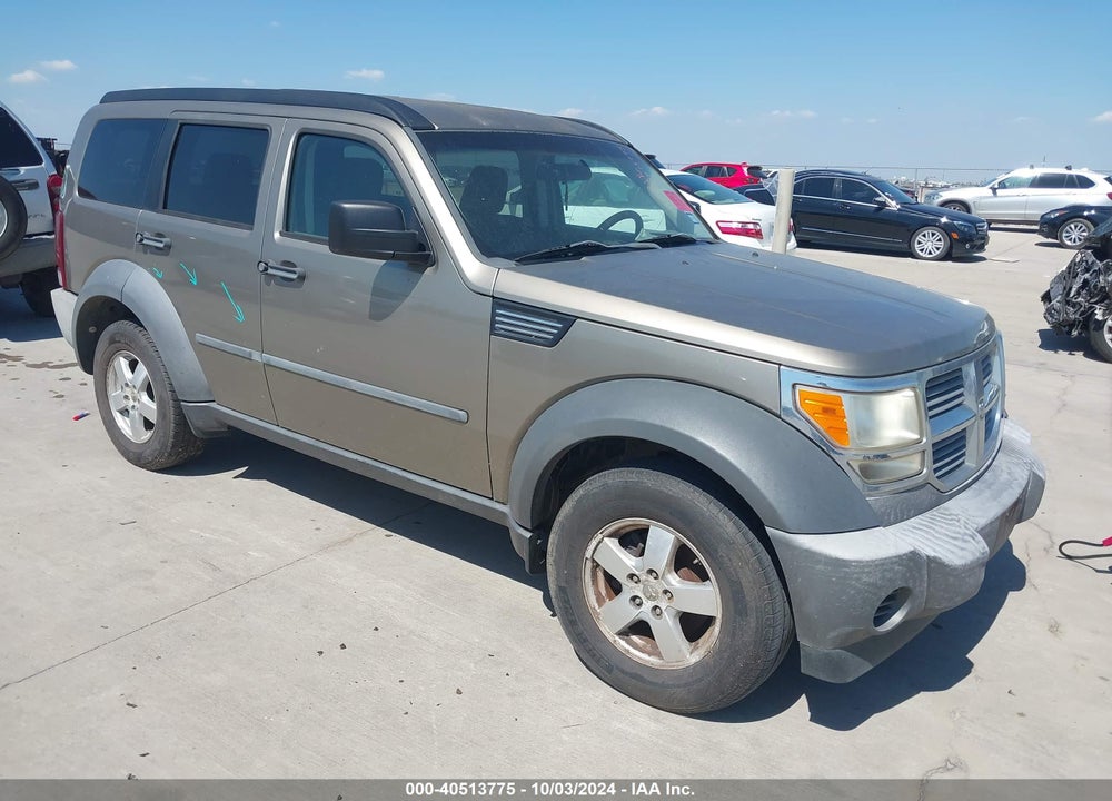 2007 DODGE NITRO SXT VIN: 1D8GT28K87W534816