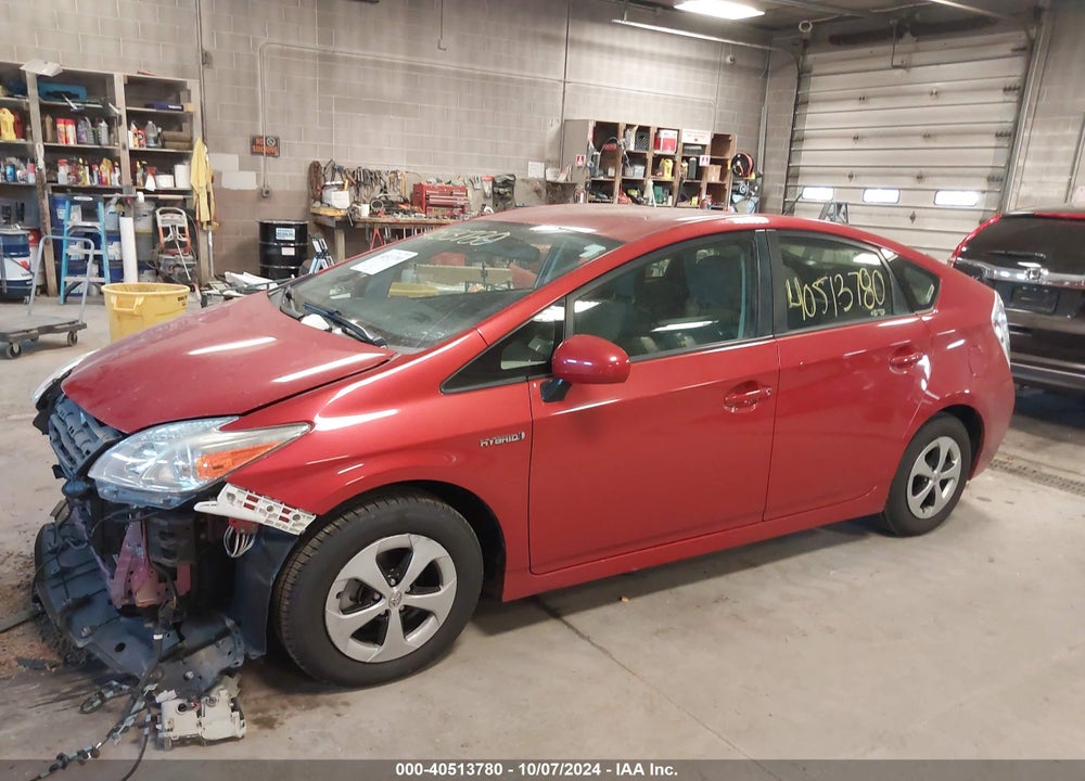 2015 TOYOTA PRIUS THREE VIN: JTDKN3DU6F2003698