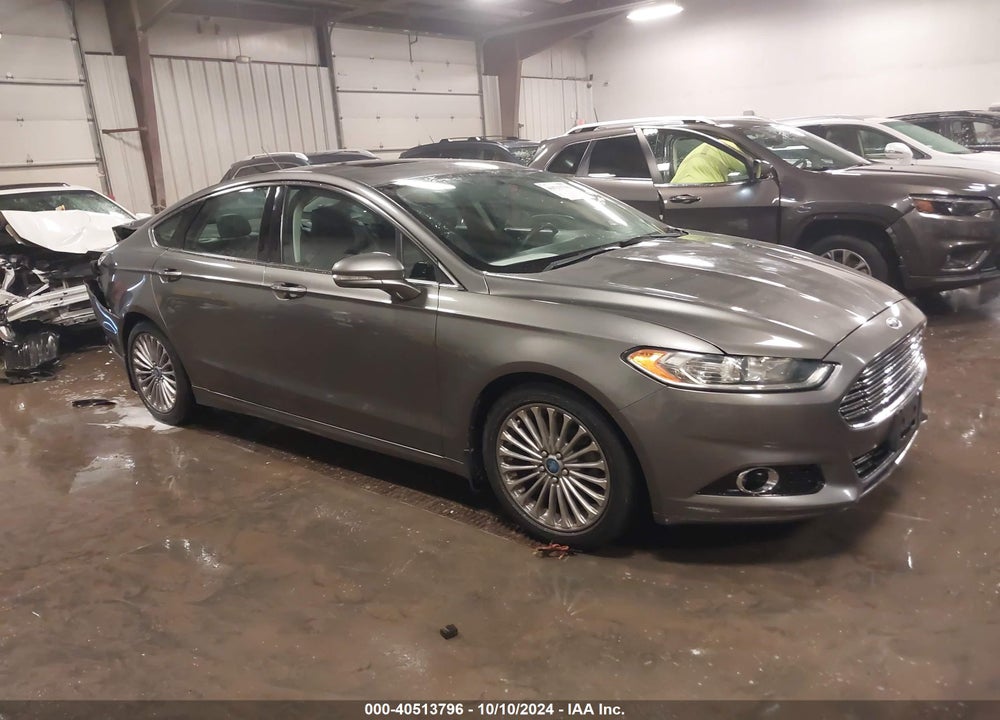 2014 FORD FUSION TITANIUM VIN: 3FA6P0K98ER130395
