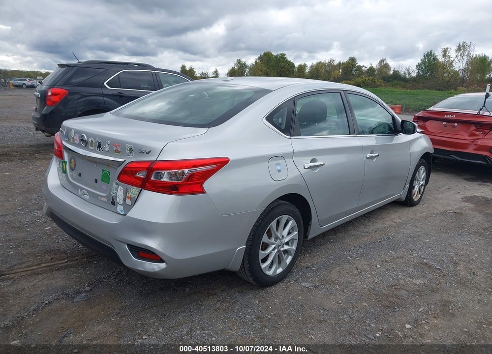 2019 NISSAN SENTRA SV VIN: 3N1AB7AP6KY293787